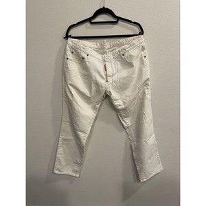 Dsquared2 mens white jeans  Size 52